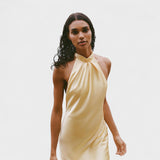 Gala - Halter Saten Haljina