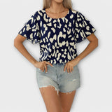 Evelyn - Casual bluzica s okruglim izrezom