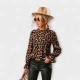 Queila - Blusa Leopard
