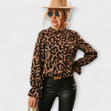 Queila - Blusa Leopard