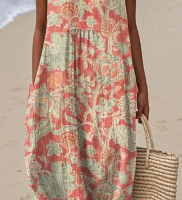 Elis - Vintage cvjetna haljina