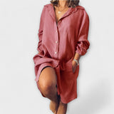 Clara - Casual lanena bluza