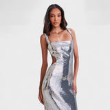 Sparkle Silver - Večernja haljina