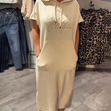 Sásquia - Casual haljina s kapuljačom