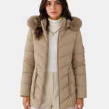 Anéline | Elegantni zimski puffer kaput