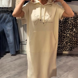 Sásquia - Casual haljina s kapuljačom