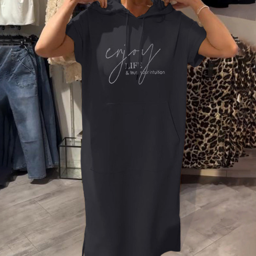 Sásquia - Casual haljina s kapuljačom