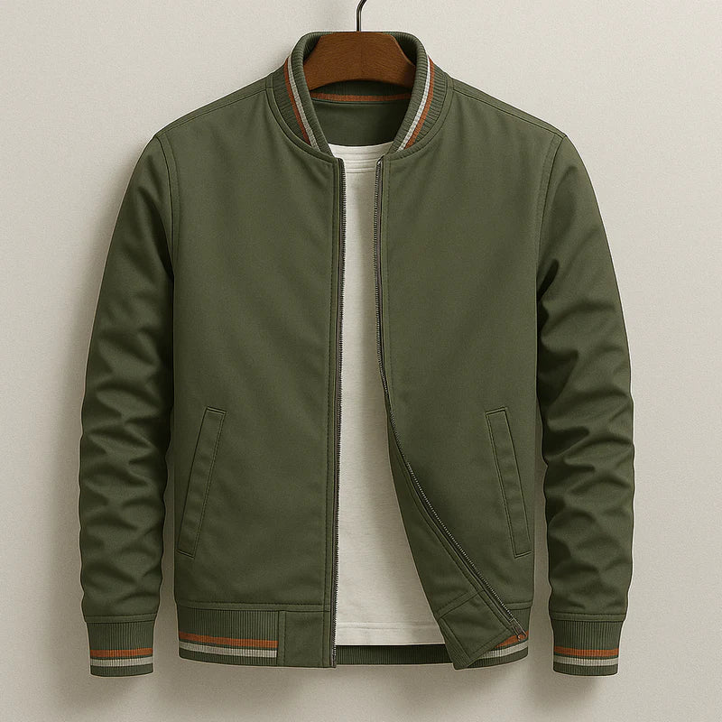 Mário - Prugasta bomber jakna