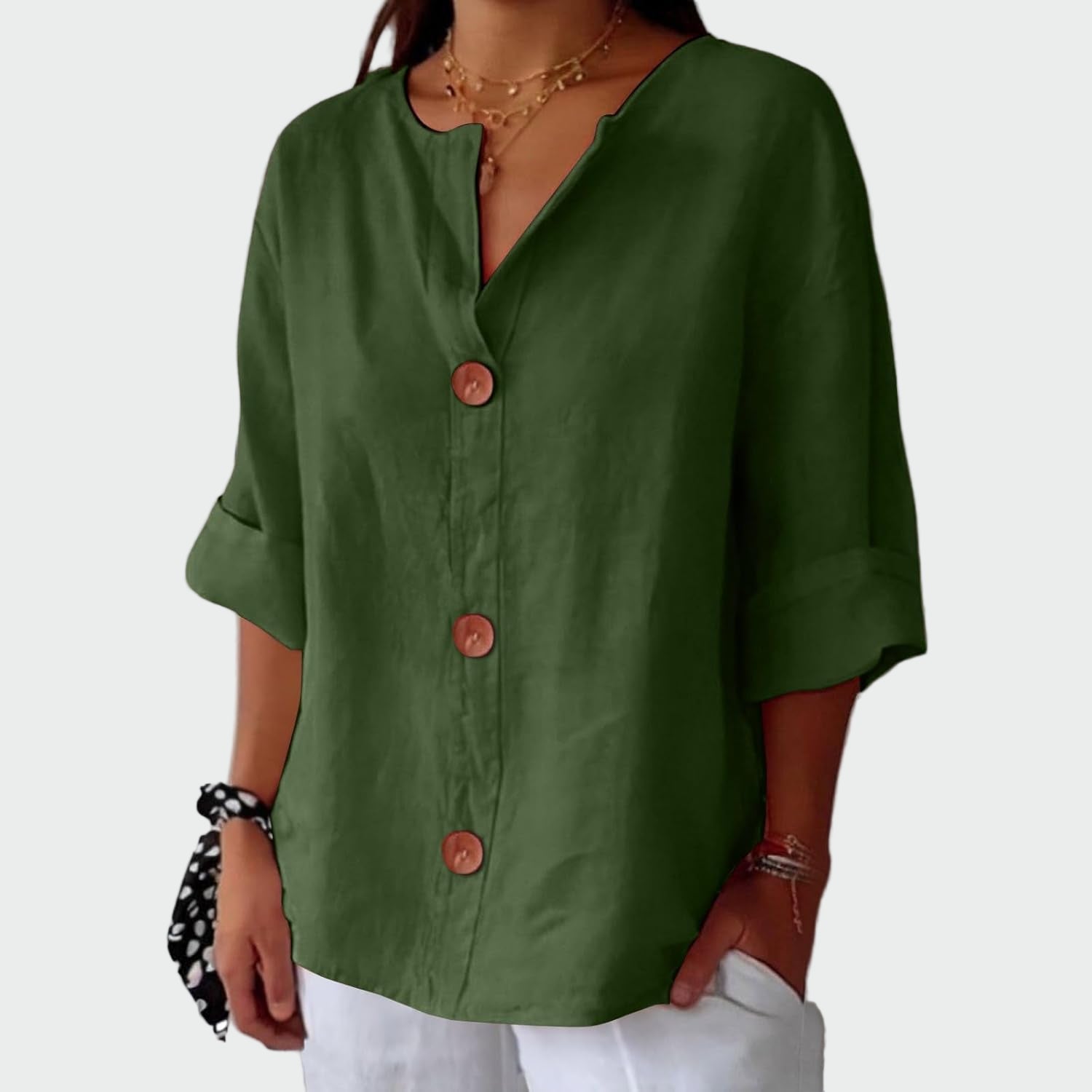 Casual bluza s teksturom