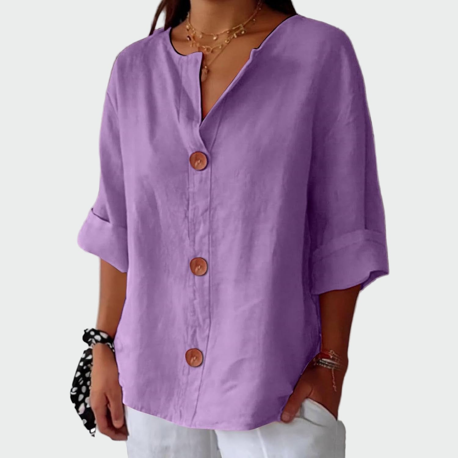 Casual bluza s teksturom
