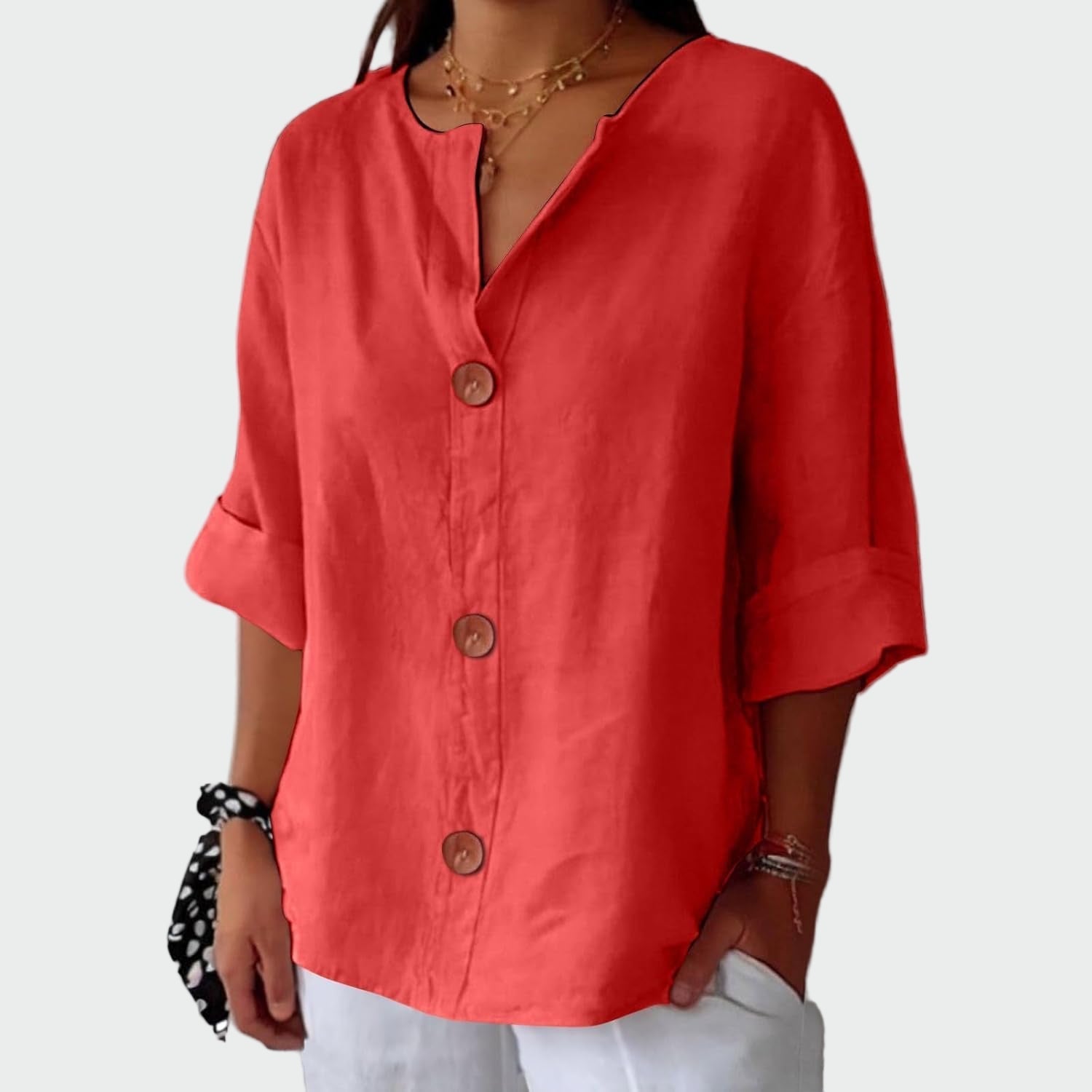 Casual bluza s teksturom