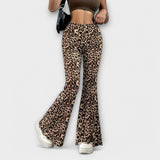 Francisca - Hlače s leopard uzorkom