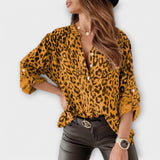 Iara - Moderna blusa s leopard uzorkom