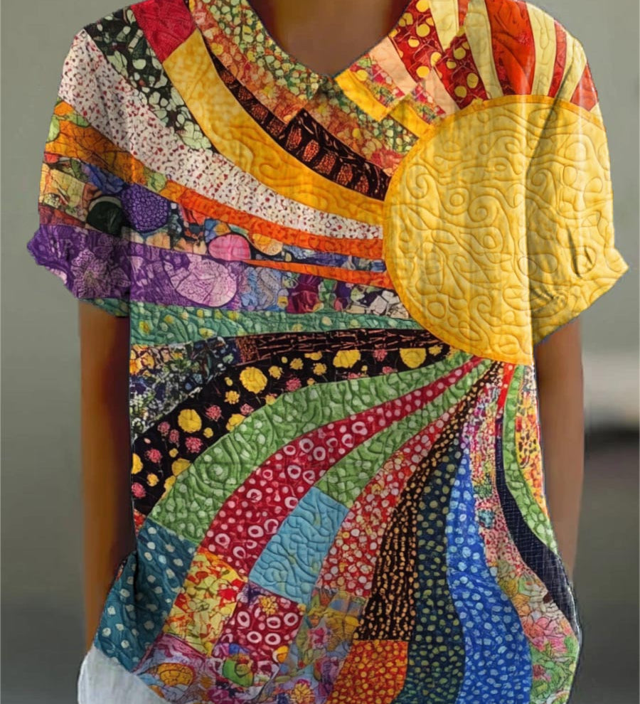 Mel - Patchwork Sunburst Košulja