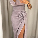 Natália - Chic haljina s otkrivenim ramenima
