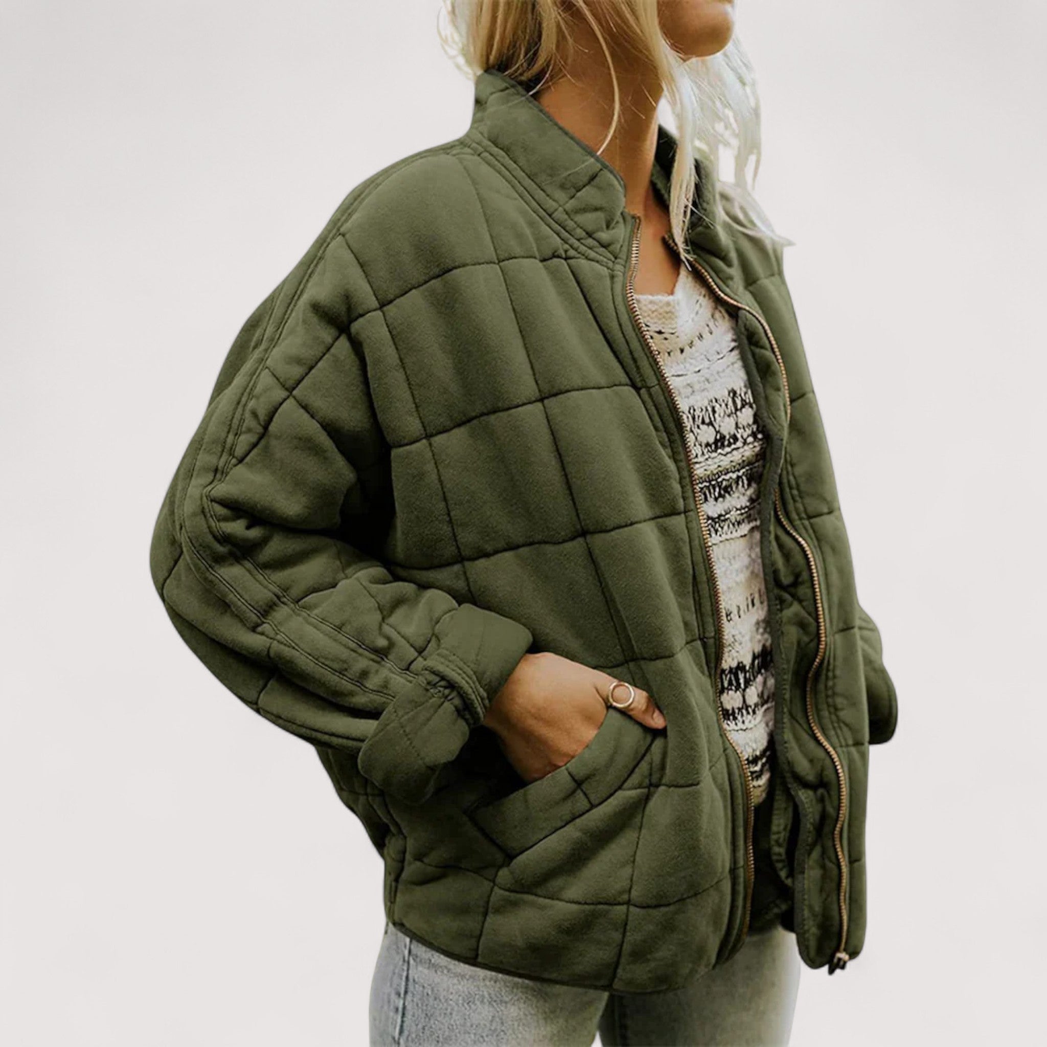 Antonella™ | Chic podstavljena jakna