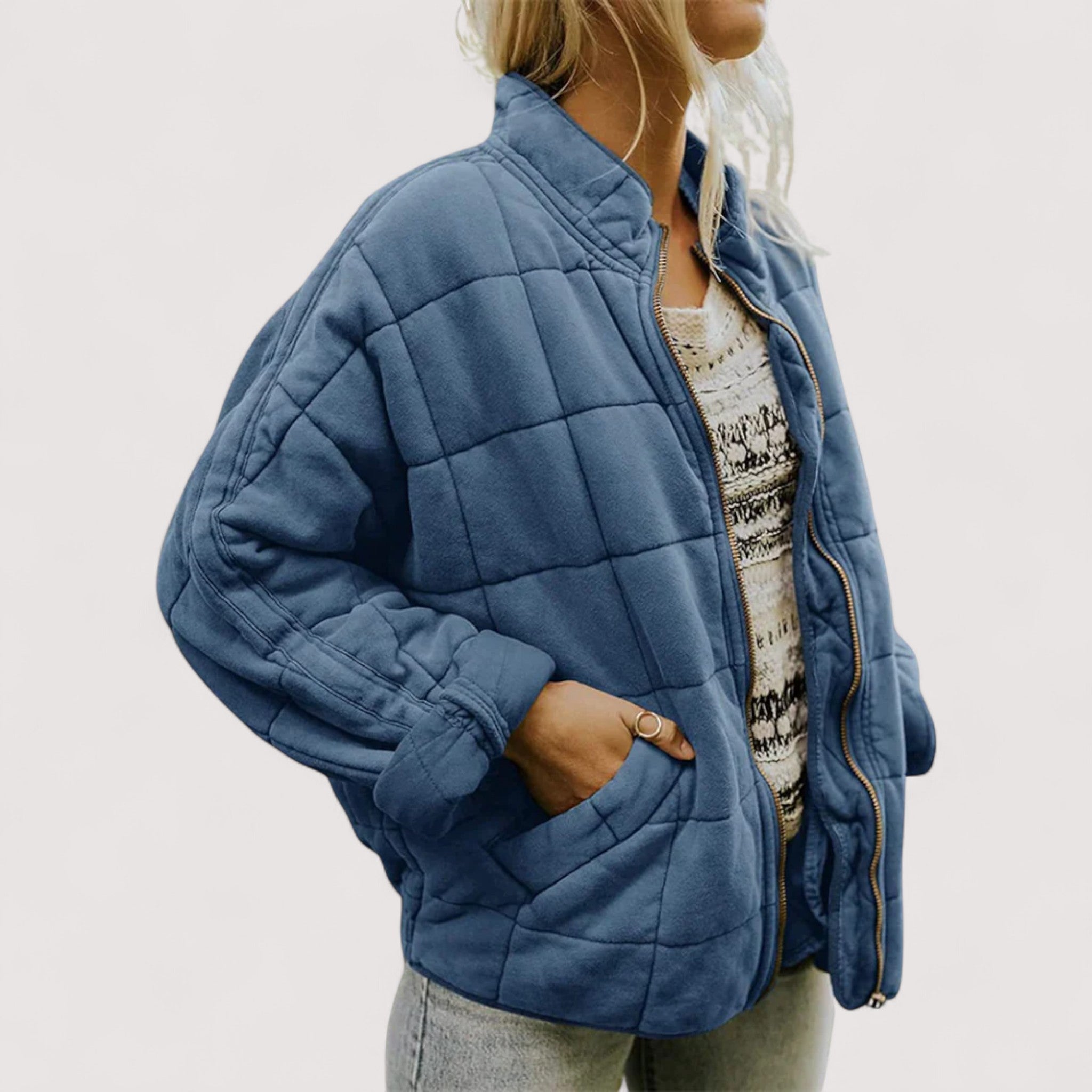 Antonella™ | Chic podstavljena jakna