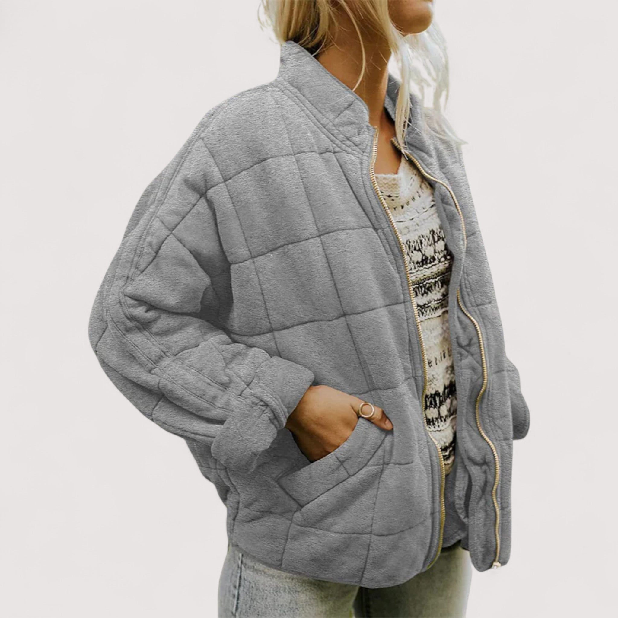 Antonella™ | Chic podstavljena jakna