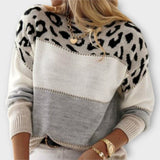 Cheyenne - Casual pulover s leopard uzorkom