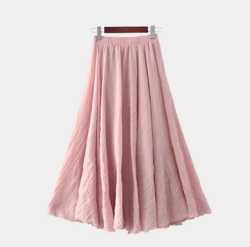 Elegantna Suknja Visokog Struka