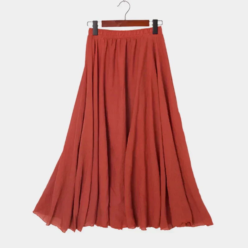 Elegantna Suknja Visokog Struka