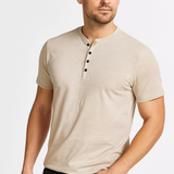 Henley Majica - Gola s Gumbima