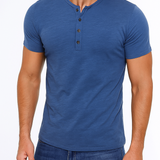 Henley Majica - Gola s Gumbima