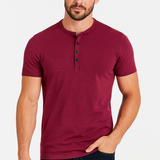 Henley Majica - Gola s Gumbima