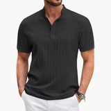 Henley majica - Kratki placket s gumbima