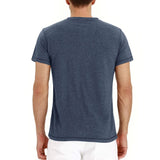 T-Shirt Henley - Mekana Mrežasta Ovratnik