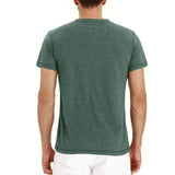 T-Shirt Henley - Mekana Mrežasta Ovratnik