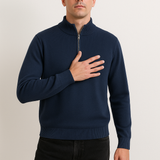 Pulover od pletenine - Polu-zip