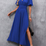 Eterna - Elegantna Maxi Haljina Crna