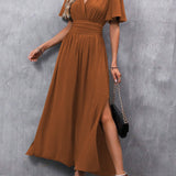 Eterna - Elegantna Maxi Haljina Crna
