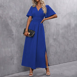 Eterna - Elegantna Maxi Haljina Crna