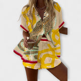Filipa - Kratki Set Leopard Print Chic