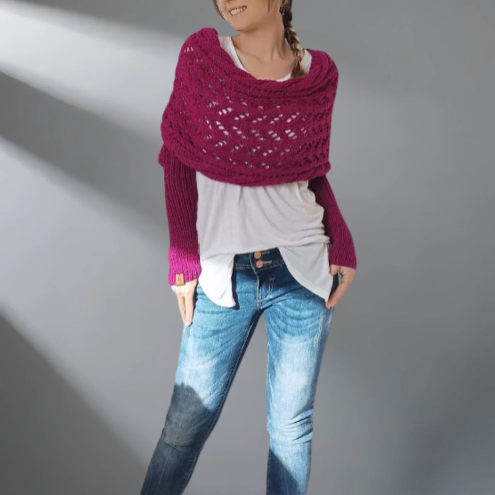 Celeste™ - Elegantni pleteni šal