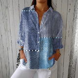 Denise - Bluza s morskim uzorkom