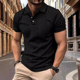 Polo majica - Relaxirana Jacquard tekstura