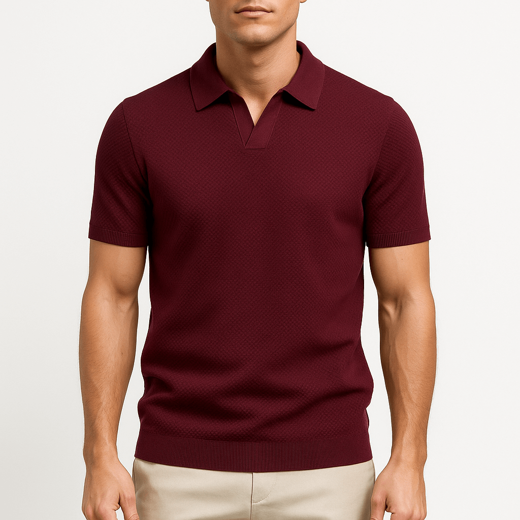 Polo majica od poliestera - Teksturirana