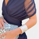 Luana - Elegantna haljina s V izrezom