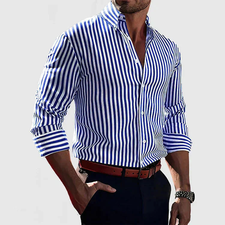 Camisa Overshirt Soft Blend - Prugasta