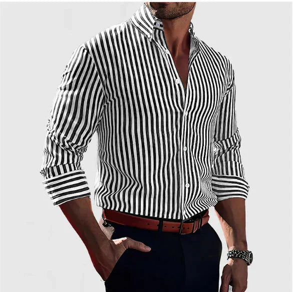 Camisa Overshirt Soft Blend - Prugasta