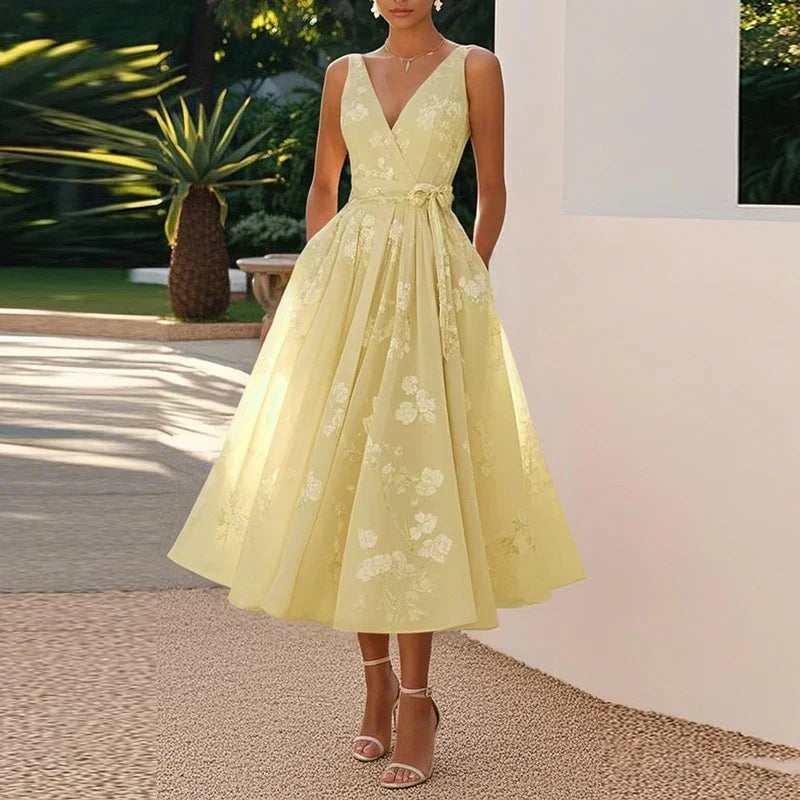 Catarina - Elegantna Midi Haljina