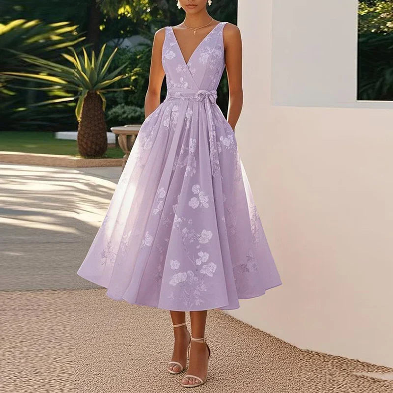 Catarina - Elegantna Midi Haljina