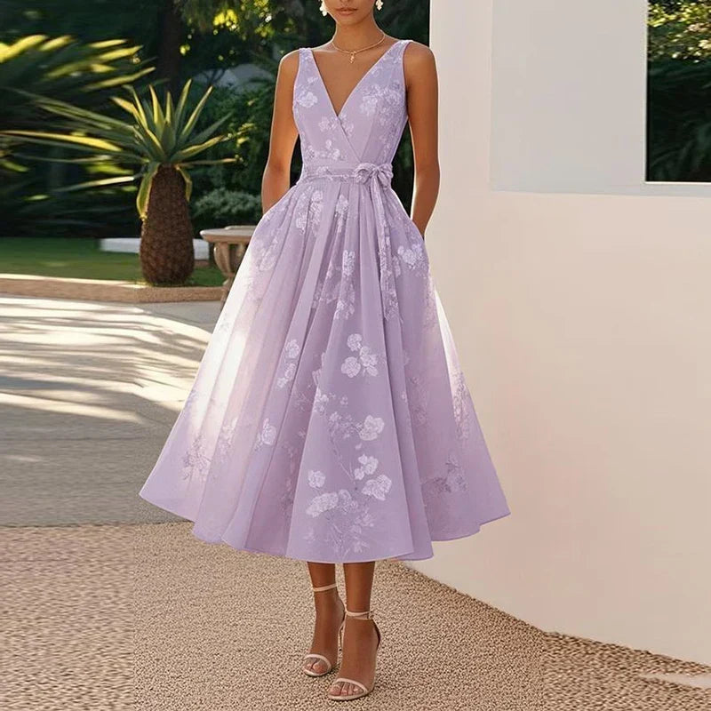 Catarina - Elegantna Midi Haljina