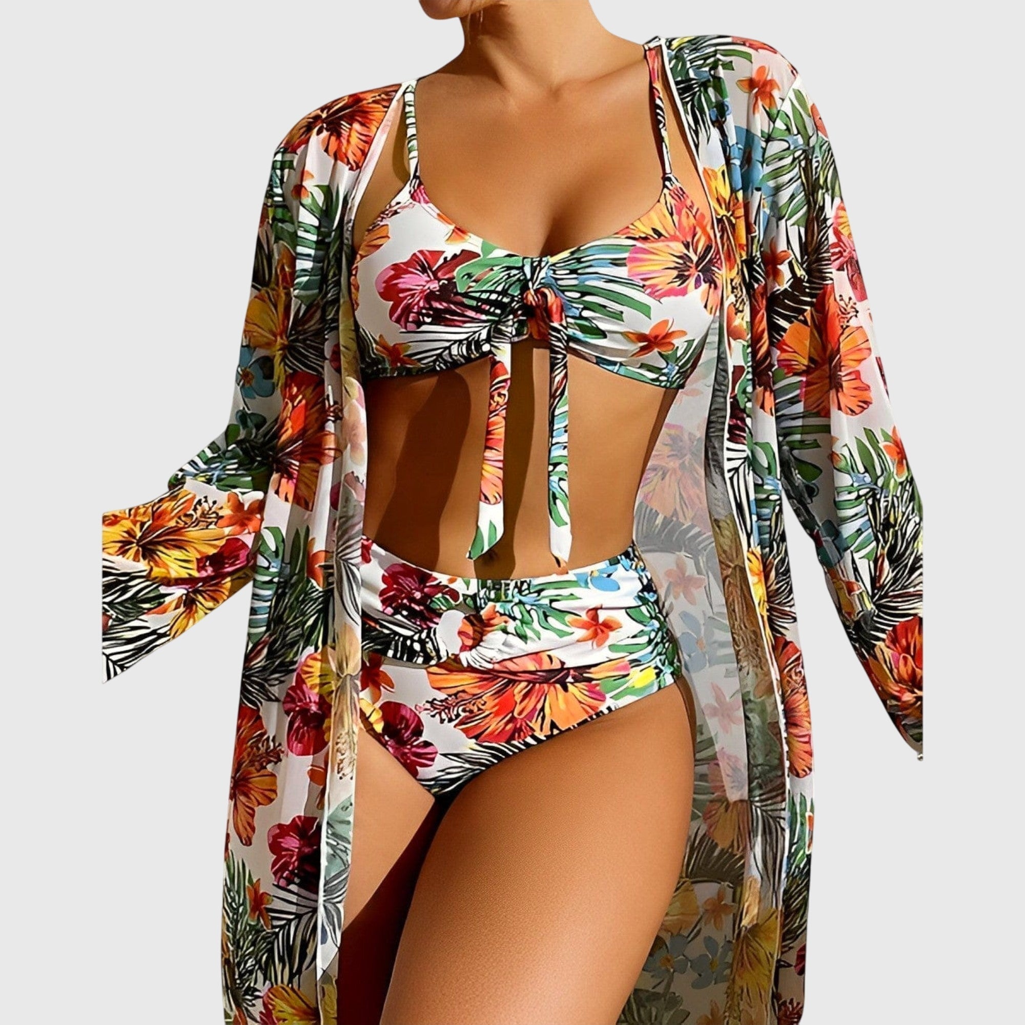 Luna | Bikini s plažnom haljinom