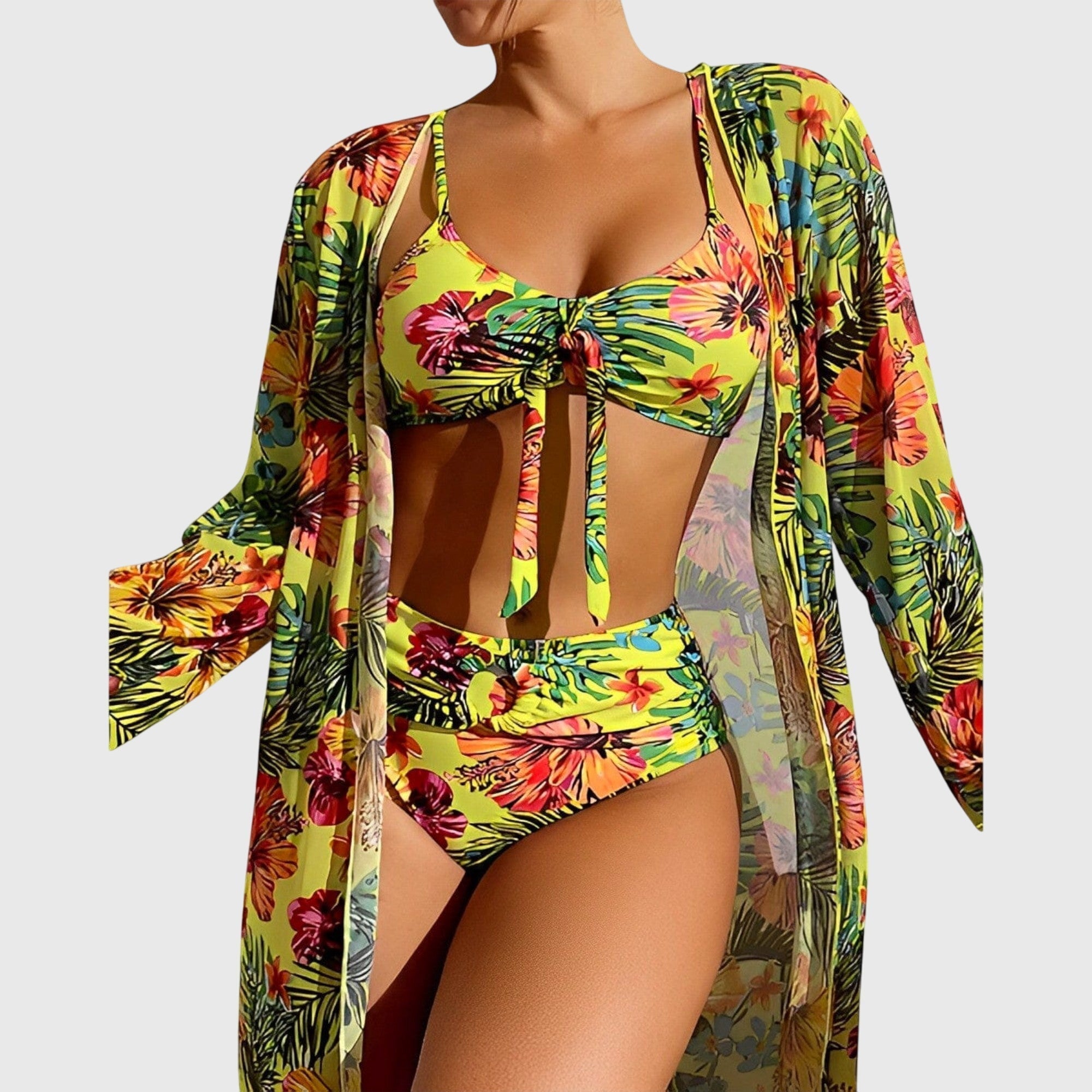 Luna | Bikini s plažnom haljinom