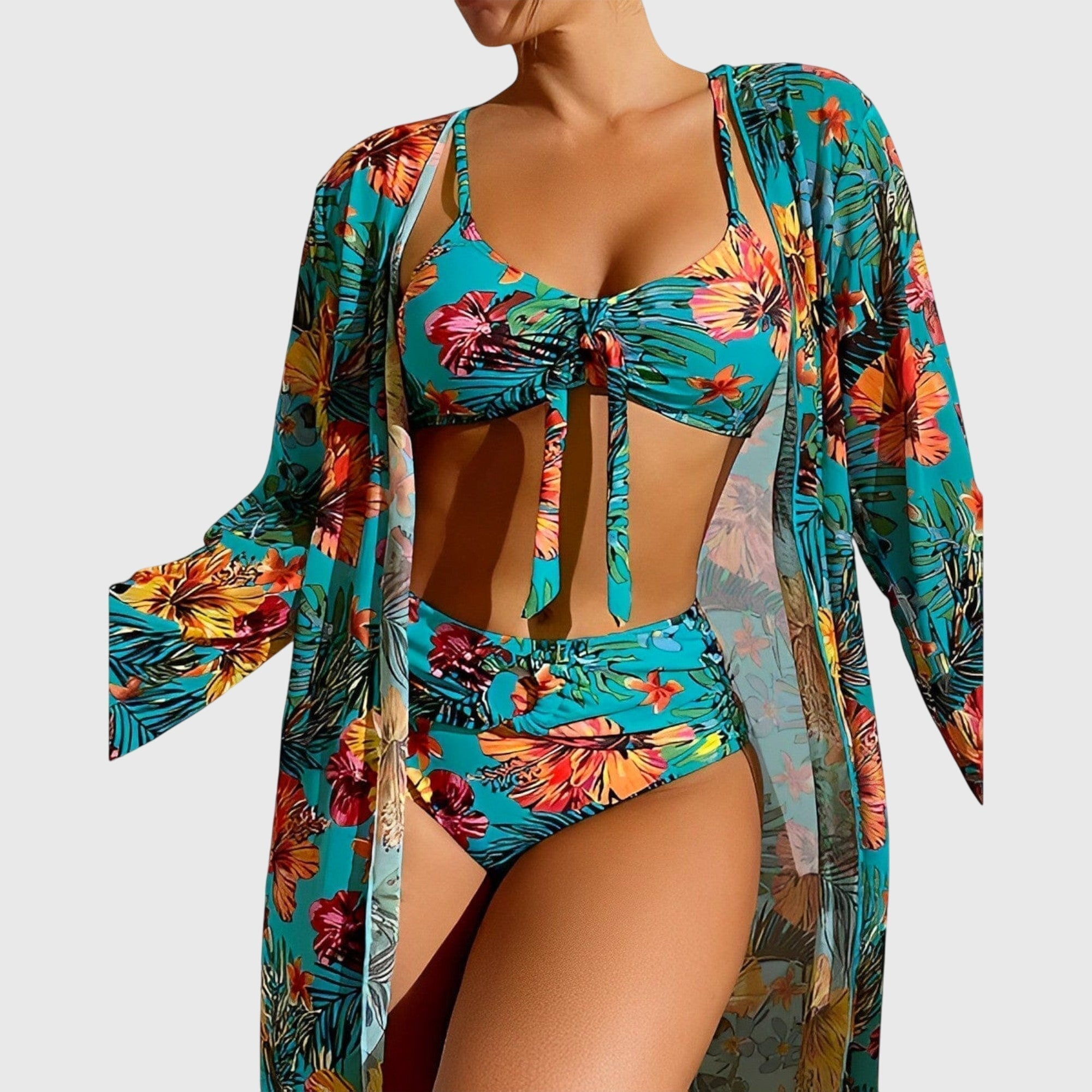 Luna | Bikini s plažnom haljinom
