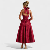 Efi - Midi haljina s teksturom